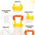 Baby Fruit Feeder Pacifier Nibbler for Fruit Feeder Teether (1 Piece).