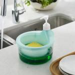 Soap Dispenser with Container and Sponge for Home, Kitchen, Bathroom.(Pack Of 1).