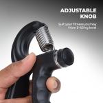 Hand Gripper 5 to 60 kg I Adjustable Hand Grip with count I Exercise Gripper I hand gripper(Pack of 1).