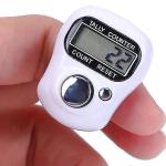 False Multiuse Mini Hand Tally Finger Ring Counting Device, Jap Counting Device for Mantra Jaap, Digital Head Electronic Tally Counter, 5 Digit (99999)...