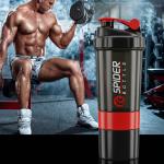Professional Protein Shaker Bottle 500ml ( 1 Piece) Red