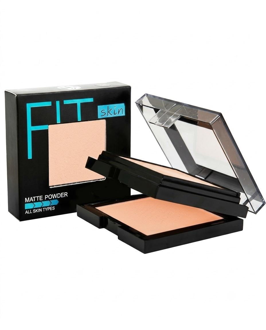 Ocean Beauty Fit Skin Compact Powder 20gm | (Shade-01) ( Pack of 1).