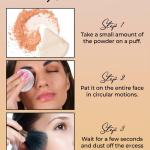 Ocean Beauty Fit Skin Compact Powder 20gm | (Shade-01) ( Pack of 1).