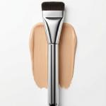 Premium Flat Foundation Makeup Liquid Brush(Silver) Pack of 1.