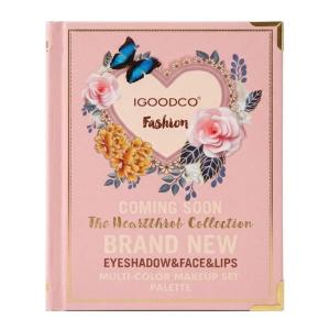 Professional All in one 5 in 1 Makeup Book Kit | Eyeshadow (Glitter and matte) Highlighter Blush Contour Lip Eyebrow Palette (Multicolor)