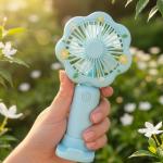 Handheld Fan Portable, Mini USB Hand Fan for Cooling, Small Electric Rechargeable Fan (1 Piece).