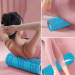 (1Piece)Fitness GRID Foam Roller For Exercise, Deep Tissue Massage and Muscle Recovery(Multicolor).