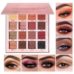 16 color eyeshadow professional palette (Pack of 1)