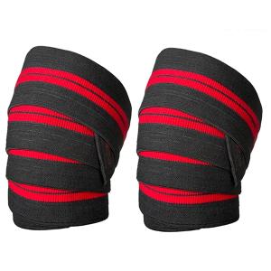 Lifting Workout Cross Training and Cross fit Wrist Band and Knee Band for Gym (1 Pair).