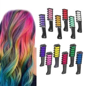 12 Hair Color for Girls Temporary Hair Color Dye for Kids, Comb, Gifts For Girls