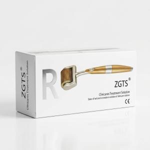 Golden Derma Roller with 192 Titanium Alloy Needles (0.5mm, Gold)