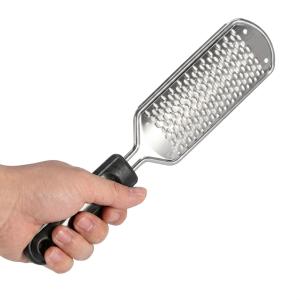 Stainless Steel Rasp Callus Filler Blade Foot Care Foot Scraper (Pack of 1, Black)