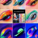 54 Colors Eyeshadow Palette(Multicolor) 1 Pcs