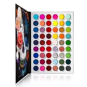 Professional 54 Color Board Eye Shadow Glitter Matte Shimmer Makeup Pallet(Pack of 1).