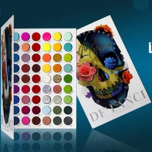 54 Colors Eyeshadow Palette(Multicolor) 1 Pcs