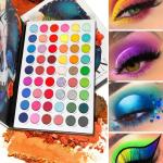 54 Colors Eyeshadow Palette(Multicolor) 1 Pcs
