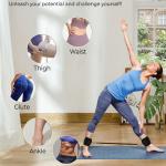 Ankle Resistance Bands, Ankle Bands for Working Out with Cuffs, Resistance Bands for Leg