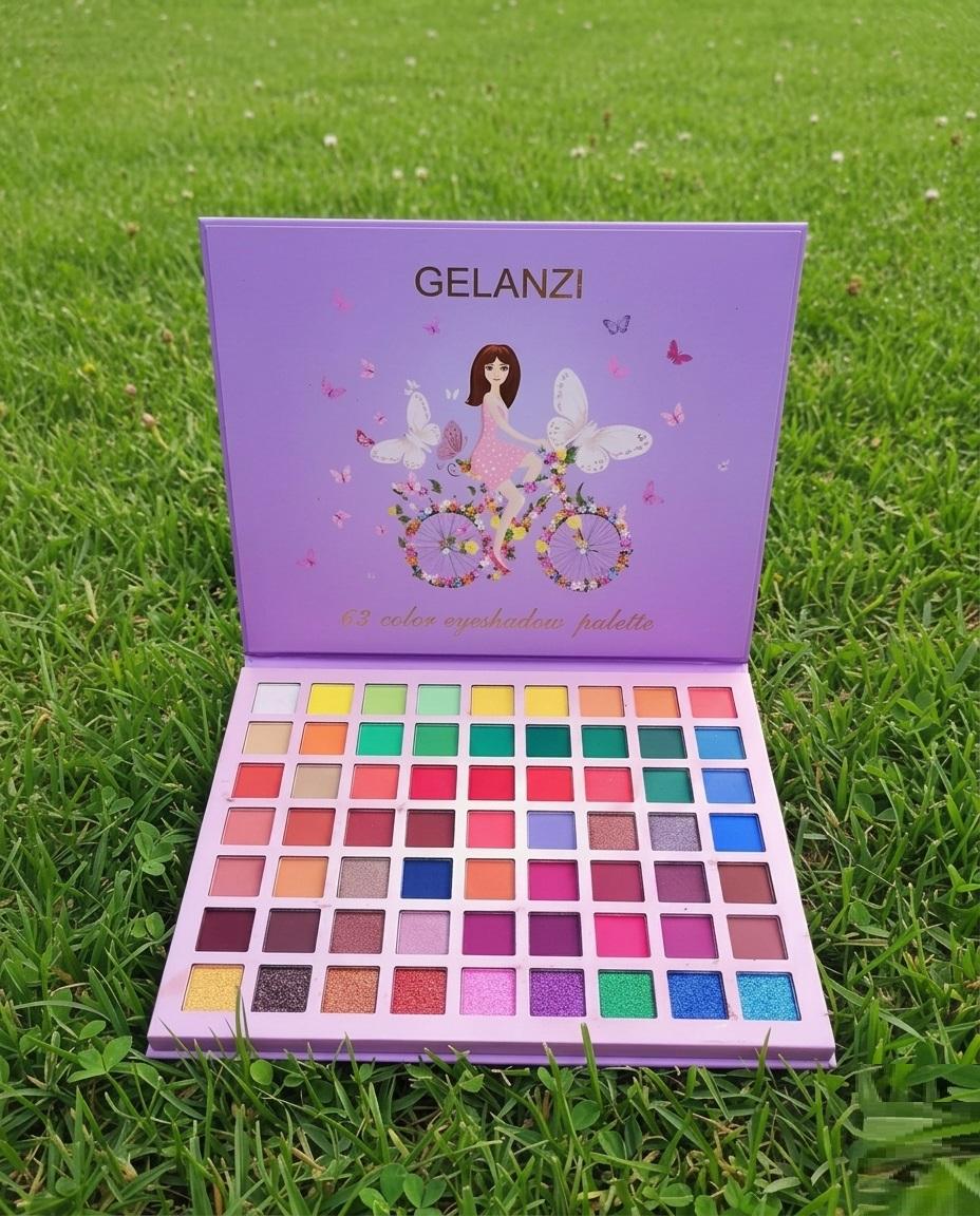 63-Color Eyeshadow Makeup Palette (Pack of 1).