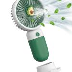 Handheld Fan, Cartoon Rechargeable Small Pocket Handheld Fan for Travel( 1 Piece).