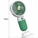 Handheld Fan, Cartoon Rechargeable Small Pocket Handheld Fan for Travel( 1 Piece).