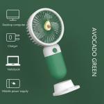 Handheld Fan, Cartoon Rechargeable Small Pocket Handheld Fan for Travel( 1 Piece).