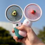Handheld Fan, Cartoon Rechargeable Small Pocket Handheld Fan for Travel( 1 Piece).