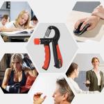 Hand Gripper Forearm Exercise Equipment - Hand Gripper 5 to 60 kg with Counter | Adjustable Hand gripper.
