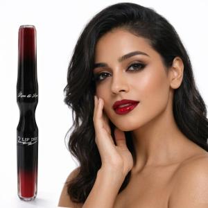 2in1 dual side red mahroon lipstick (Pack of 1).