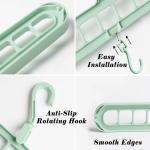 2 Pcs, 5 Layer Hanger, Clothes Hanger for Wardrobe and Cupboards..Multicolour