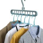 2 Pcs, 5 Layer Hanger, Clothes Hanger for Wardrobe and Cupboards..Multicolour