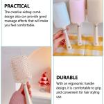 Large Square Paddle Brushes for Hair Brush Pink Color Pack Of 1