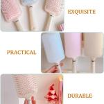 Large Square Paddle Brushes for Hair Brush Pink Color Pack Of 1