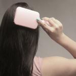 Large Square Paddle Brushes for Hair Brush Pink Color Pack Of 1