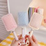 Large Square Paddle Brushes for Hair Brush Pink Color Pack Of 1