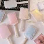 Large Square Paddle Brushes for Hair Brush Pink Color Pack Of 1