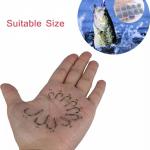 500Pcs Fishing Hooks 3#-12# Carp Single Fish Hook Set Fly Fishing Accessories Jig Sea Hooks..