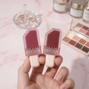 Ice Cream Lip Glaze Portable Matte Lip Gloss lipstick (pack of 1)