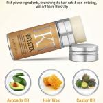 Hair Wax Stick | Avocado Scented Non-greasy Hair Stick for Baby Hair Frizz Control