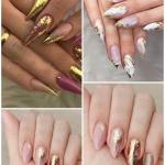 Professional 12 Box Gold Silver Copper Foil Tinfoil Paillette Chip Foil Nail Glitter(Pack of 1).