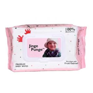 PREMIUM BABY WIPES WITH ALOE VERA, GRAPE FRUIT EXTRACT & VITAMIN E (72 wipes, Combo of 2)