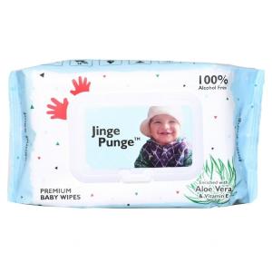 PREMIUM BABY WIPES WITH ALOE VERA, GRAPE FRUIT EXTRACT & VITAMIN E (72 wipes, Combo of 2)