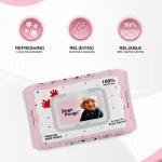 PREMIUM BABY WIPES WITH ALOE VERA, GRAPE FRUIT EXTRACT & VITAMIN E (72 wipes, Combo of 2)