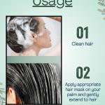 Hair cream hair mask || Ideal for women, this hair mask, for healthier-looking hair. (Pack of 1)