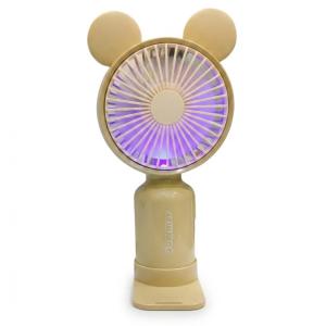 Rechargeable Mini Hand Fan with USB Charging( Pack o f 1)Beige.