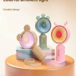 Mini Electric fan (pack of 1)Beige..