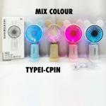 Rechargeable Mini Hand Fan with USB Charging( Pack o f 1)Beige.