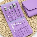 Manicure Kit, Pedicure Tools for Feet, Nail Clipper, Ear Pick Tweezers, Manicure Pedicure Set 1 Pcs
