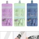 Manicure Kit, Pedicure Tools for Feet, Nail Clipper, Ear Pick Tweezers, Manicure Pedicure Set 1 Pcs
