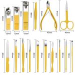 Manicure Kit, Pedicure Tools for Feet, Nail Clipper, Ear Pick Tweezers, Manicure Pedicure Set 1 Pcs