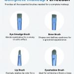 Beauty Complexion 8 piece Brush Kit Set (Pack of 1)